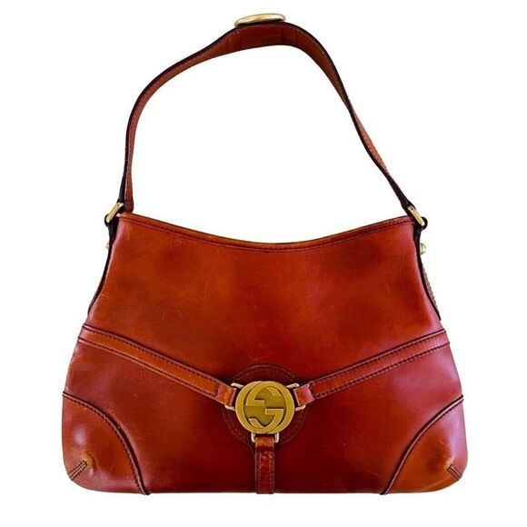 Gucci  Brown leather reins bag - Picture 3 of 16